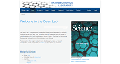 Desktop Screenshot of deanlab.com