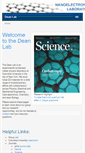 Mobile Screenshot of deanlab.com